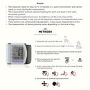 Automatic Digital Wrist Blood Pressure Monitor with Large LCD Display and Adjustable Cuff - Suitable for Adult Use, Battery Operated, 36V or Below, No Batteries Included