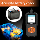V318 Auto Diagnostic Tool Scanner Automobile Battery Tester OBD2 Automobile Clear Fault Detects Support Multiple Languages