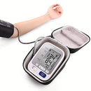 Classic Rolling Upper Arm Blood Pressure Monitor Case: Protective Travel Storage with Dimensions 4.33inch x 3.15inch x 5.91inch
