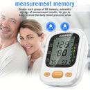 Automatic Blood Pressure Monitor, Automatic Upper Arm Machine, And PreciseAdjustable Digital Blood Pressure Cuff Kit With Large Backlit Display Screen For HomeUse, 99 Reading Memory For 2 Users