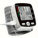 Wrist Blood Pressure Monitor Digital BP Monitor Rechargeable BP Machine With 2x99 Readings Memory Large LCD Display Voice Broadcast Portable Carrying