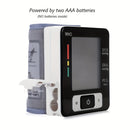 CHANG KUN Premium Wrist Blood Pressure Monitor With Pulse Heart Rate, Blood Pressure Machine With Large LCD Display - Digital Automatic Blood Pressure Wrist Cuff And Carrying Case Included, Health Monitoring For Adult And Old