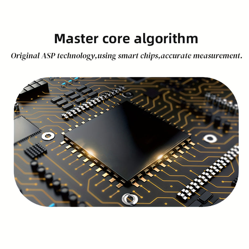 Automatic Upper Arm Blood Pressure Monitor for Adults with Arrhythmia Indicator, Large LED Display, Adjustable Cuff (8.7"-15.7"), Memory Function - Battery Operated (4xAAA Not Included) - CK-A155