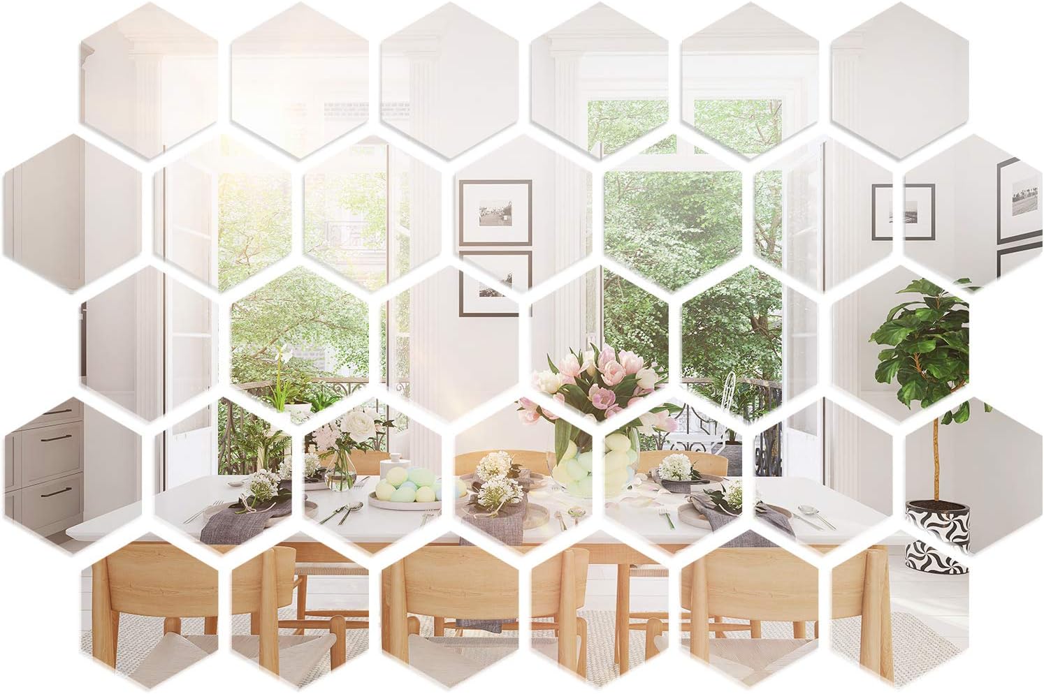 Acrylic Mirror Sticker (12pcs)