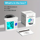 1pc Blood Pressure Monitor Wrist Blood Pressure Cuff Digital Blood Pressure Monitor 2x90 Reading Blood Pressure Monitor With PP Box For Home Use (Battery Not Included)