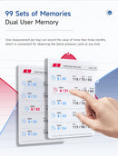 AccurateCare Wrist Blood Pressure Monitor - Rechargeable Sphygmomanometer with English Voice Broadcast, Storage Box, and Built-in Lithium Battery for Easy Monitoring at Home or On-The-Go