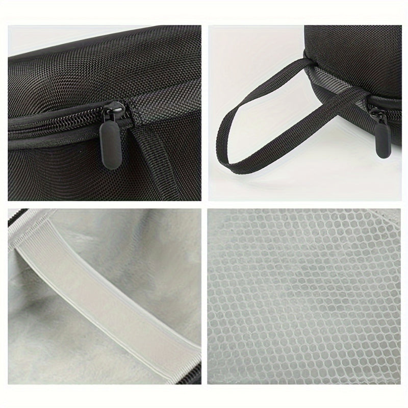 Classic Rolling Upper Arm Blood Pressure Monitor Case: Protective Travel Storage with Dimensions 4.33inch x 3.15inch x 5.91inch