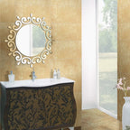 Makeup Mirror 3D Mirror Sticker Acrylic Home Decoration for Kids Rooms Bathroom Bedroom Art Mural Self-adhesive Wall Stickers