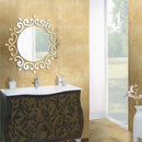 Makeup Mirror 3D Mirror Sticker Acrylic Home Decoration for Kids Rooms Bathroom Bedroom Art Mural Self-adhesive Wall Stickers