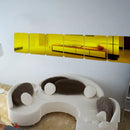6 Pcs 20cm / 30cm Square Acrylic Mirror Wall Stickers Art Mural DIY Home Decoration For Living Room Bedroom Drawing Room