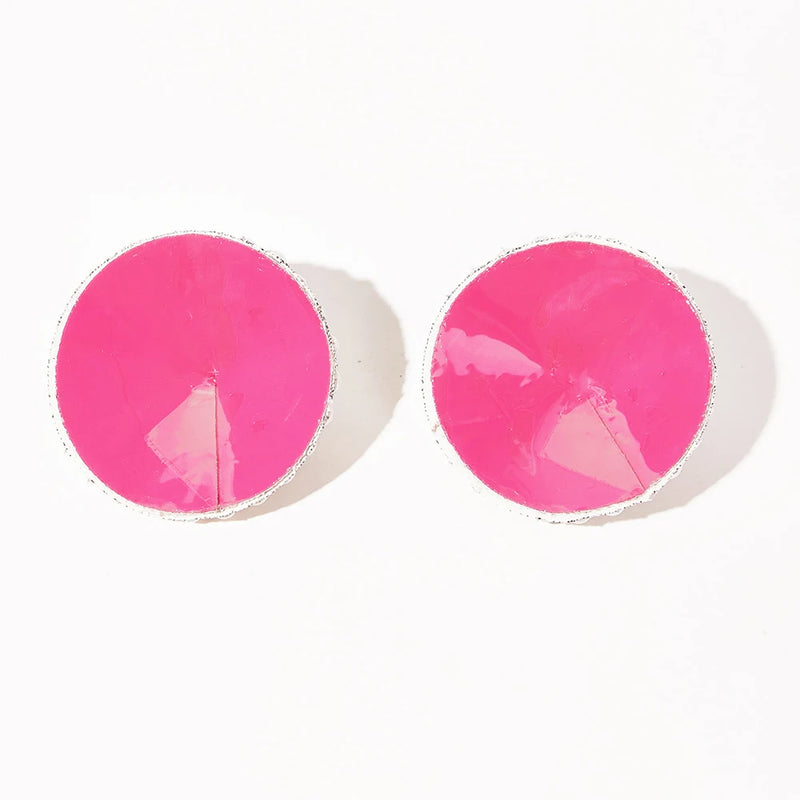 Sexy 1 Pair Rivet Nipple Cover For Women Nipple Protector Reusable Breast Wear Silicone Nipple Pasties Stickers Bra Stickers