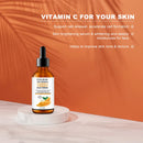 Vitamin C Turmeric Serum Facial Whitening Anti Aging Wrinkle Moisturizing Essence Face Korean Cosmetics Skin Care Shrink Pores