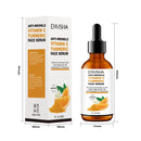 Vitamin C Turmeric Serum Facial Whitening Anti Aging Wrinkle Moisturizing Essence Face Korean Cosmetics Skin Care Shrink Pores