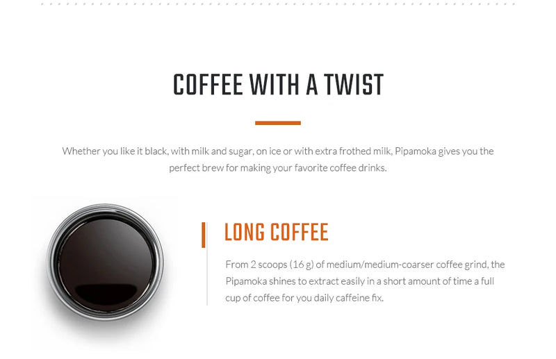 WACACO Pipamoka, All-in-one Vacuum Pressured Portable Coffee Maker, Insulated Travel Mug, Hand Powered and Pressure Brewer