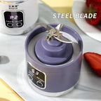 Portable Mini Electric Blender USB Rechargeable Smoothie Juicer Milkshake Maker For Fresh Fruit Orange Juice And On-The-Go Use