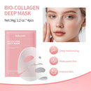 Bio-Collagen Real Deep Mask, Hydrating Overnight Hydrogel Mask, Pore Minimizing, Elasticity Improvement