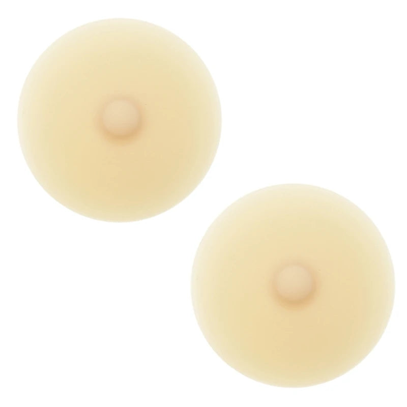 Nipple Covers for Women Girls Reusable Breast Petals Adhesive Nipples Stickers Silicone Pasties with Nipples Gifts