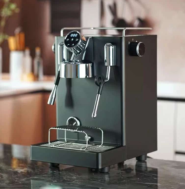 CAFOVO CM6005 Commercial Espresso Machine 3100W Dual Pump Triple Boiler PID Temperature Control 3-Hole Steam Wand Cafe Home Use