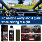 Car Glass Oil Film Cleaner Car Window Cleaning Automobile Windshield Remove Stains Automobile Windscreen Eliminate Greasy Dirt