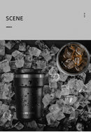 MHW-3BOMBER 360ML Stainless Steel Coffee Tumbler Portable Double Wall Thermal Mugs for Travel Camping Home Coffee Accessories