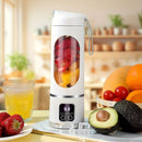 Portable Mini Electric Blender USB Rechargeable Smoothie Juicer Milkshake Maker For Fresh Fruit Orange Juice And On-The-Go Use