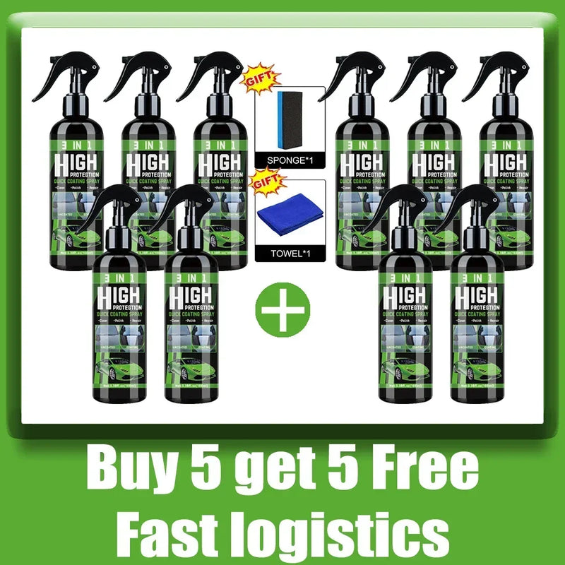 Automobile Quick Coating Spray Polishing Repair Detergent Paint Protection Spray Automobile Accessories ZN7V&cpd