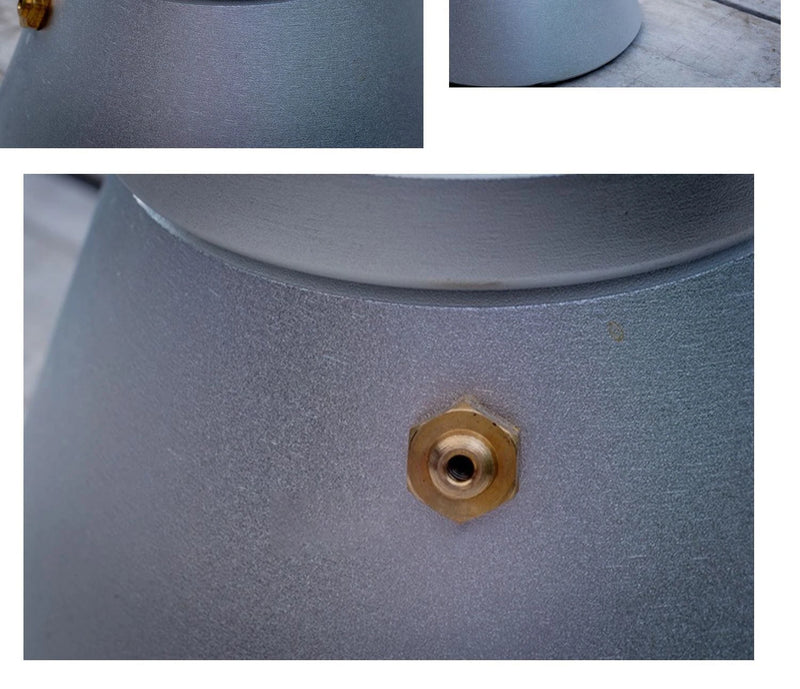 JUSTINLAU 3/6 Cups Italian Moka Coffee Maker Pot Aluminum Coffee Pot for Kitchen Mocha Espresso Latte Stovetop Filter Barista