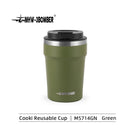 MHW-3BOMBER 360ML Stainless Steel Coffee Tumbler Portable Double Wall Thermal Mugs for Travel Camping Home Coffee Accessories