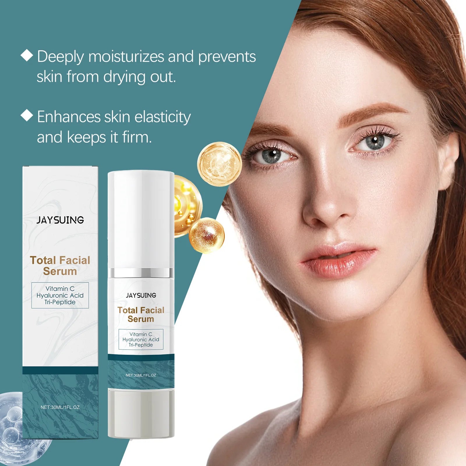 Vitamin C Nourishing Essence Improve Skin Conditon Repair Barrier Increase Skin Elasticity Reduce Fine Lines Brighten Face Serum
