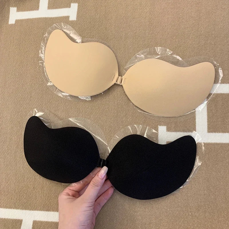 Reusable Silicone Nipple Cover Self Adhesive Invisible Push Up Bra Pasties Stickers Mango Breast Strapless Bras Women Underware