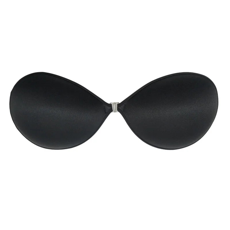 Reusable Nipple Tape Nipple Stickers Seamless Nipple Cover Strapless Silicon Bra Gathered Adhesive Bra