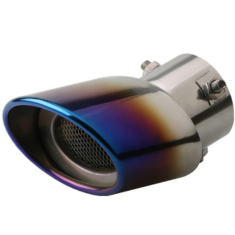 Shark belt net tail throat Stainless steel exhaust pipe Automobile exhaust pipe muffler Automobile accessories exhaust pipe