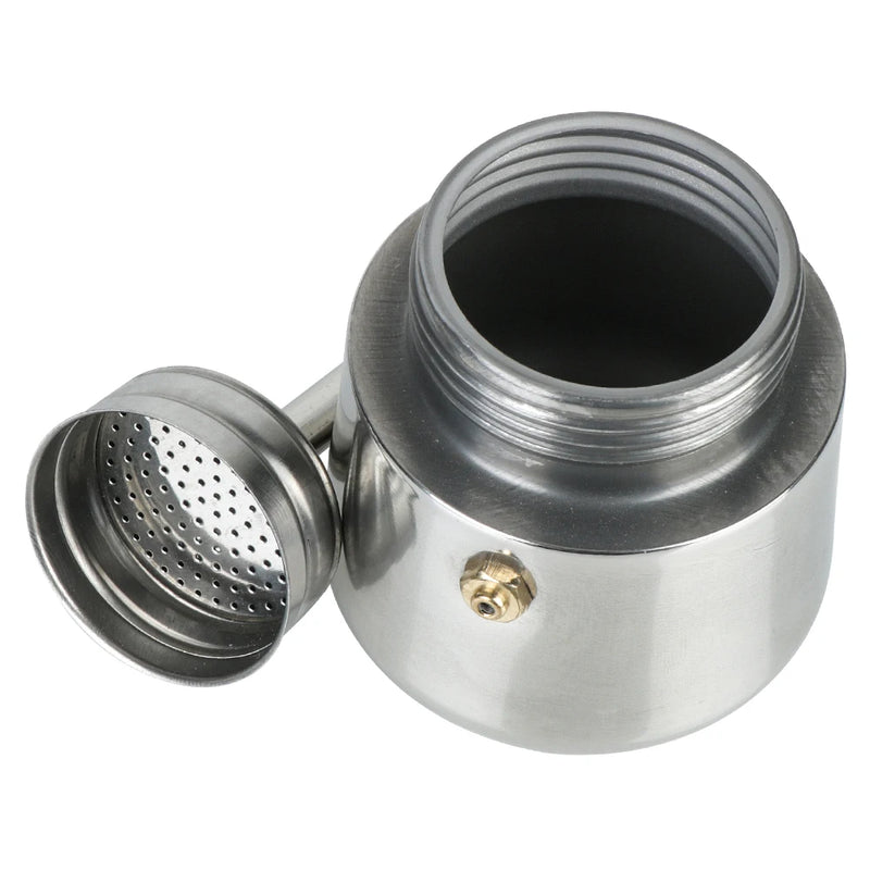 Stainless Steel Moka Coffee Maker Coffee Maker Pot Coffee Pot for Kitchen Mocha Espresso Latte Stovetop Filter 2/4/6/9 Cups