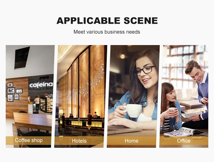 Large Capacity 2.2L Coffee Shop Appliances Coffee Brewer Multi Drink Commercial American Coffee Machine