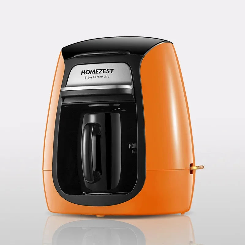 American single-cup coffee machine Portable home fully automatic drip coffee maker Small coffee machine for office use
