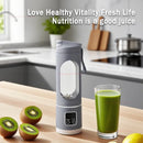 Portable Mini Electric Blender USB Rechargeable Smoothie Juicer Milkshake Maker For Fresh Fruit Orange Juice And On-The-Go Use