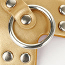 Women 1Pair Sexy Leather Cross Nipple Cover Reusable Breast Stickers Self Adhesive Nipple Pasties Nipple Covers Bra Accessories