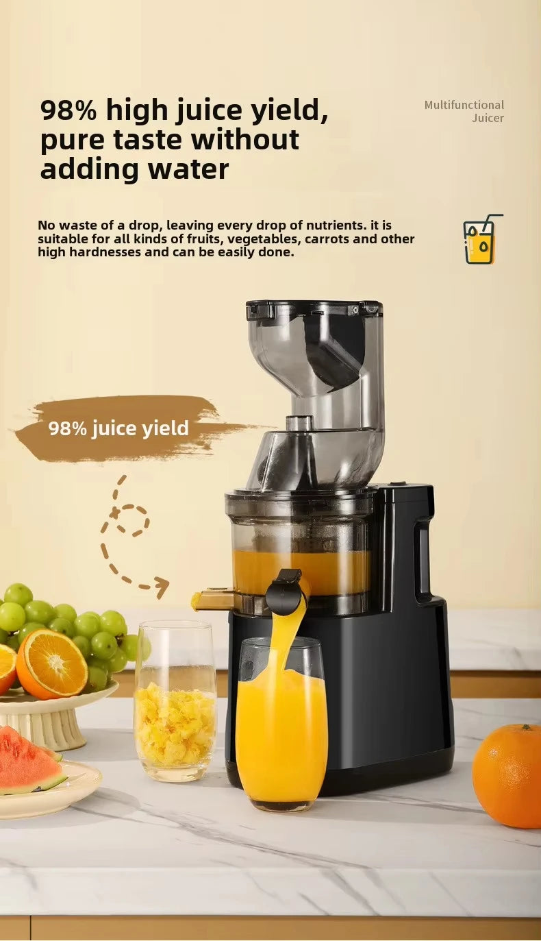 Automatic Small-Sized Multifunctional Electric Soy Milk & Juice Maker for Home, with Juice and Pulp Separation
