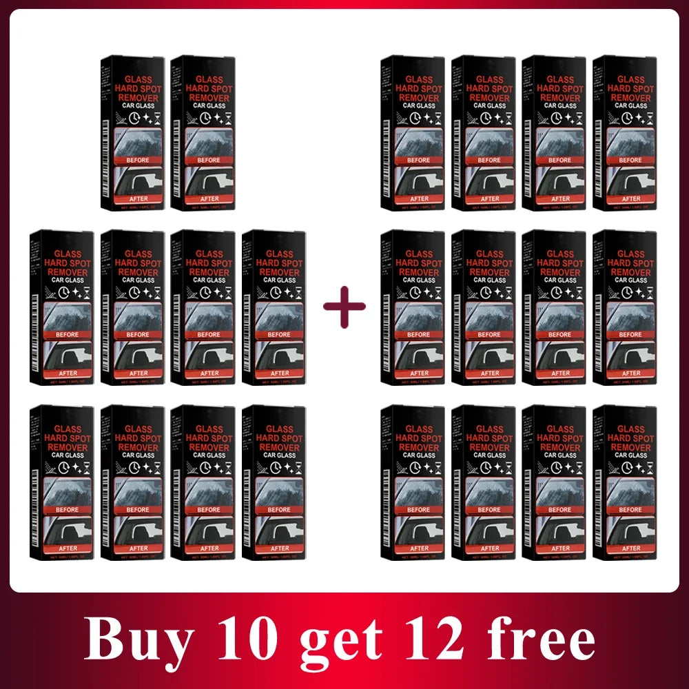 Car Glass Oil Film Cleaner Car Window Cleaning Automobile Windshield Remove Stains Automobile Windscreen Eliminate Greasy Dirt