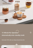 5-in-1 capsule coffee machine, fully automatic small household coffee machine, 7-speed water level hot and cold Italian style ca