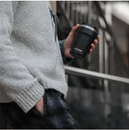 MHW-3BOMBER 360ML Stainless Steel Coffee Tumbler Portable Double Wall Thermal Mugs for Travel Camping Home Coffee Accessories