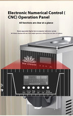 1Flavor Ice Cream Machine Commercial,Fully Automatic Soft Serve Maker with Digital Display, One TouchOperation for Home&Business