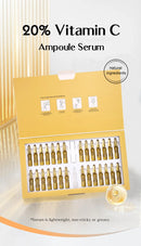 20% Vitamin C Ampoule Serum Set  Moisturising Whitening Wrinkle Reducing Anti-Ageing Serum Face Beauty Skin Care