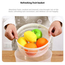 Multifunctional Household Manual Vegetable Dehydrator - Salad Spinner with Fruit, Lettuce Drain Basket | Home Kitchen Gadgets