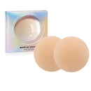 Nipple Covers No Show Reusable Seamless Pasty Sticky Adhesive Silicone Nipple Pasties for Women