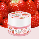 ENVISHA Skin Care Strawberry Lip Care Balm Scrub Sugar Cream Exfoliating Moisturizing Nourish Repair Cleft Fine Lines Smooth