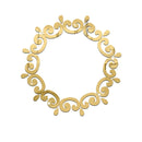 3D Acrylic Mirror Sticker Living Room Bedroom Lace Mirror Home Office Wall-Sticker Decals Stickers ECO-Friendly Home Decor