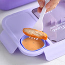 Bento Lunch Box For Kids Girls Cartoon Students Kawaii Cute Heated 3 Grid Sandwich Snack Food Box Special Canteen Food Storage