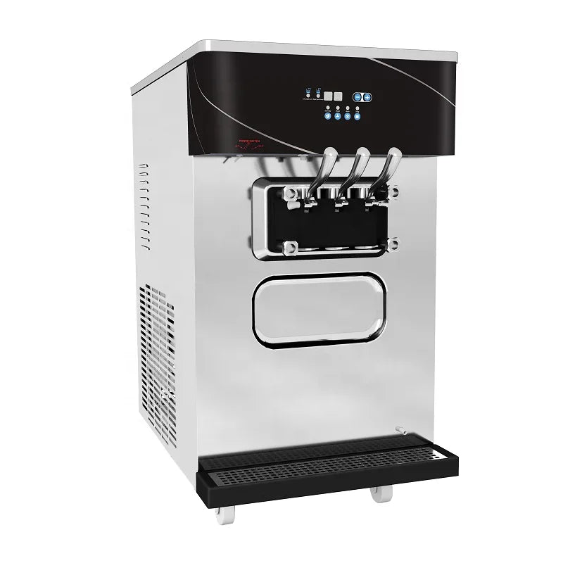 Oceanpower Commercial Table Top Three Flavors Soft Serve Ice Cream Machine Maker NE1430