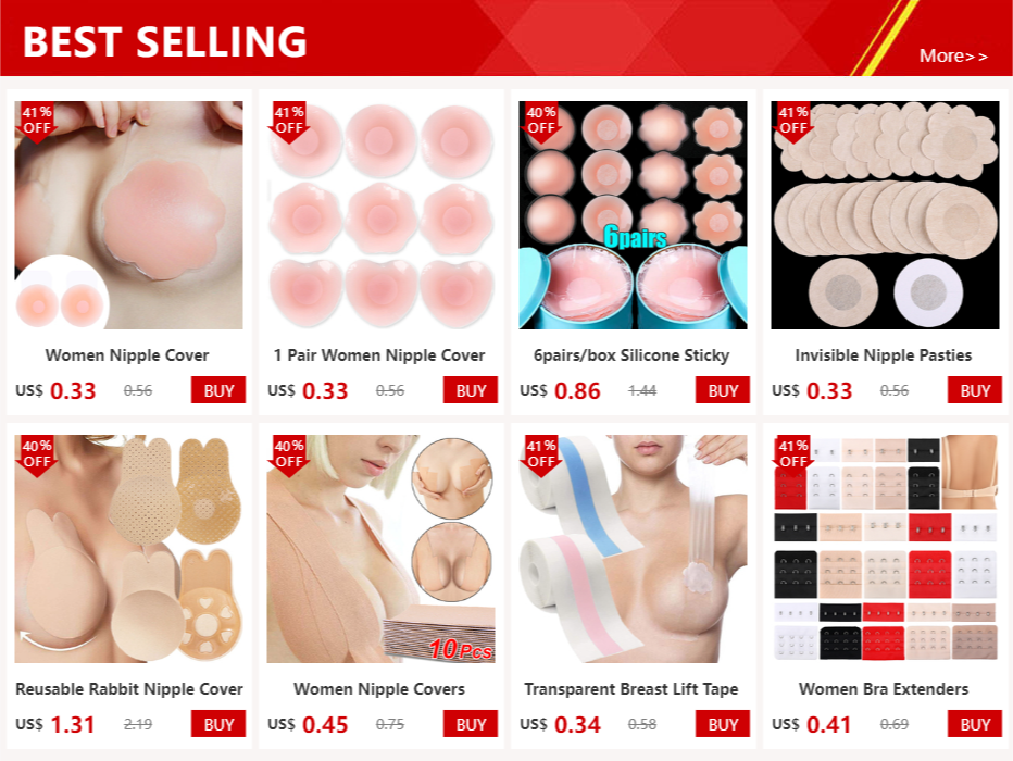 Reusable Rabbit Nipple Cover Pasties Breast Push Up Stickers Adhesive Invisible Bra Lift Tape Women Nipples Covers Silicone Pads